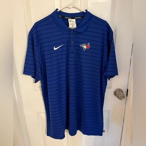 NWT Nike Toronto Blue Jays men’s polo